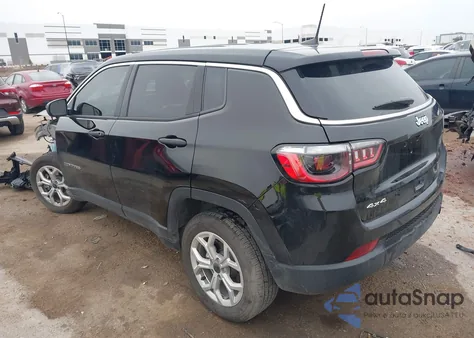 2025 Jeep Compass Sport 4X4 z USA, uszkodzony, nr VIN 3C4NJDANXST550588